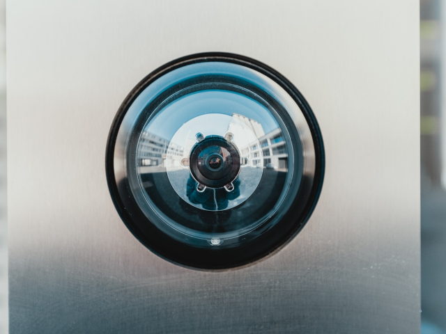 A camera sentry monitoring