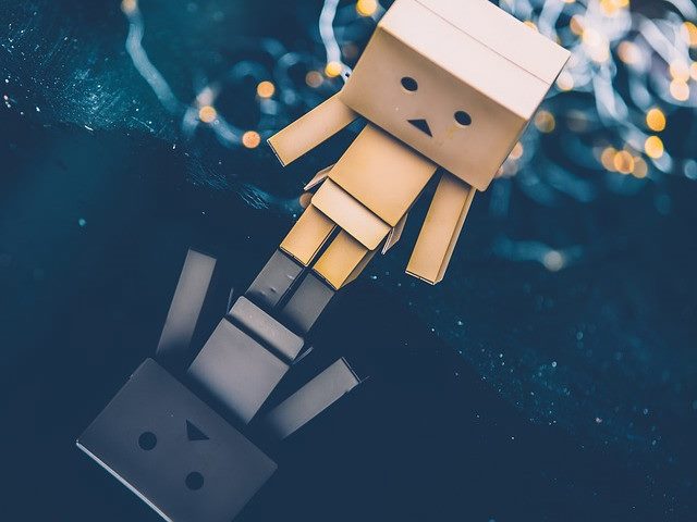 confused sad robot