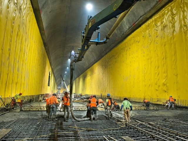 subway under construction
