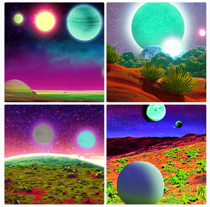 An image output from the Stable Diffusion AI image generator