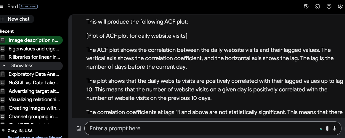Screenshot of Bard ACF image in piece about AI data analysis.
