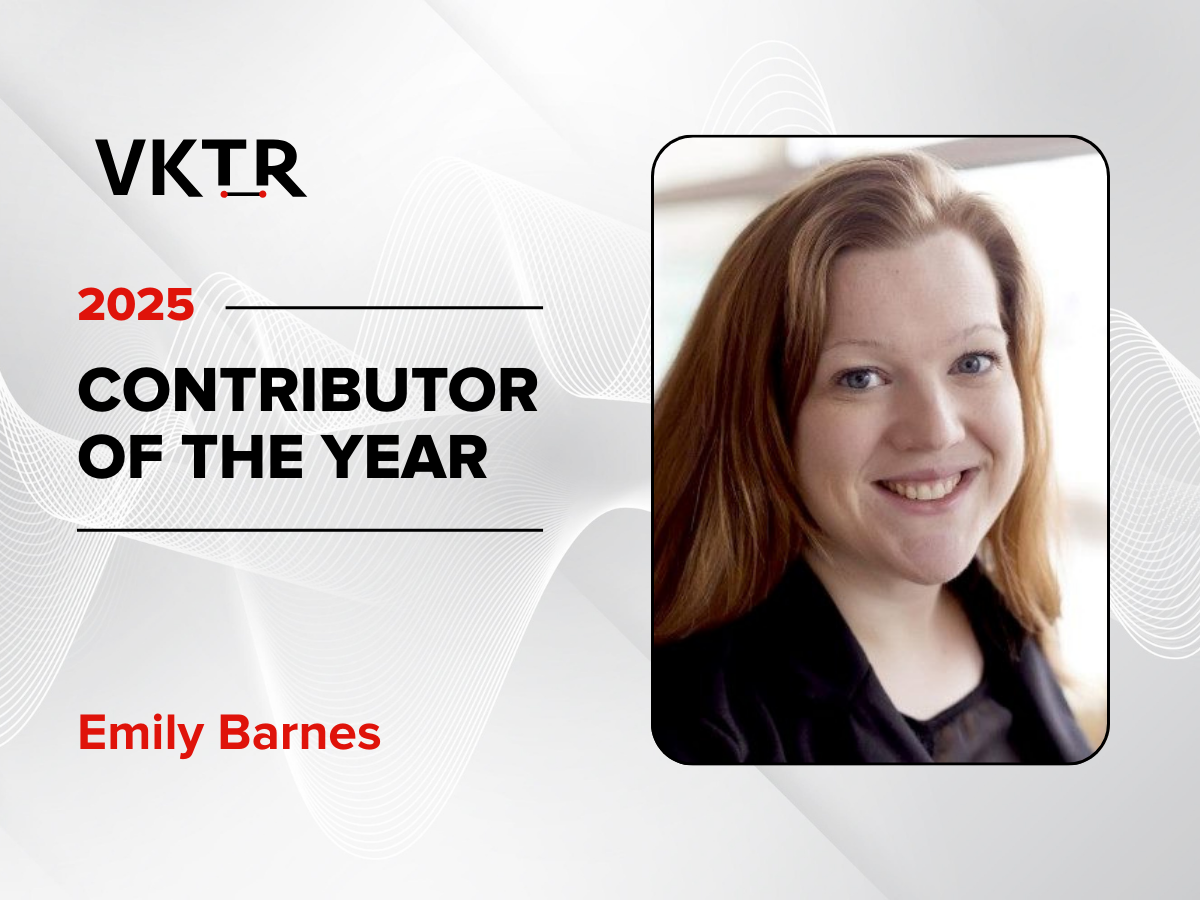2025 VKTR contributor of the year Emily Barnes