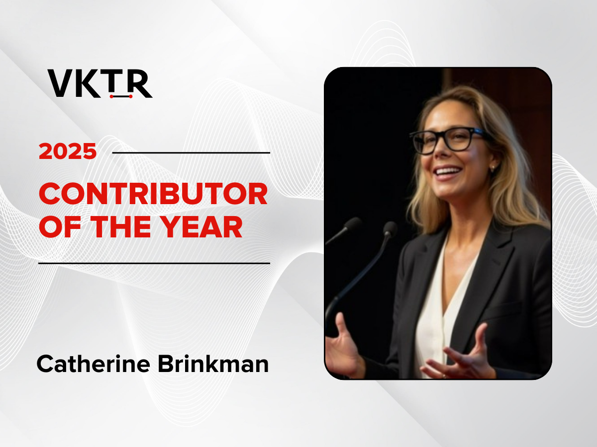 2025 VKTR Contributor of the Year Catherine Brinkman