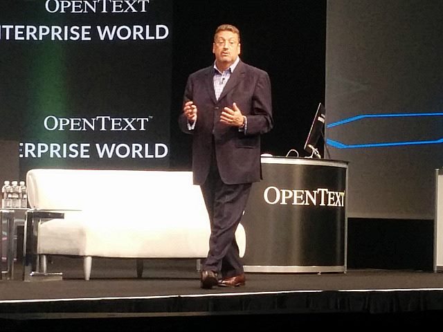 OpenText CEO Mark Barrenechea