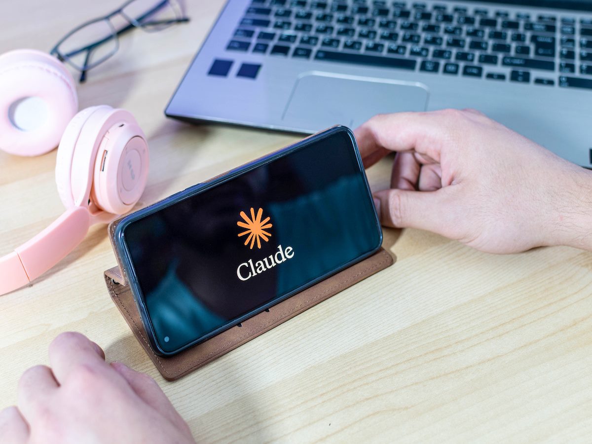 Claude app on a smartphone screen