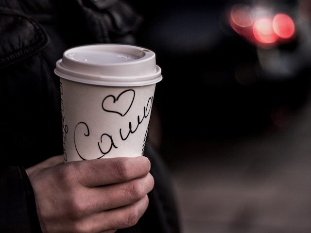 cup with a name on it