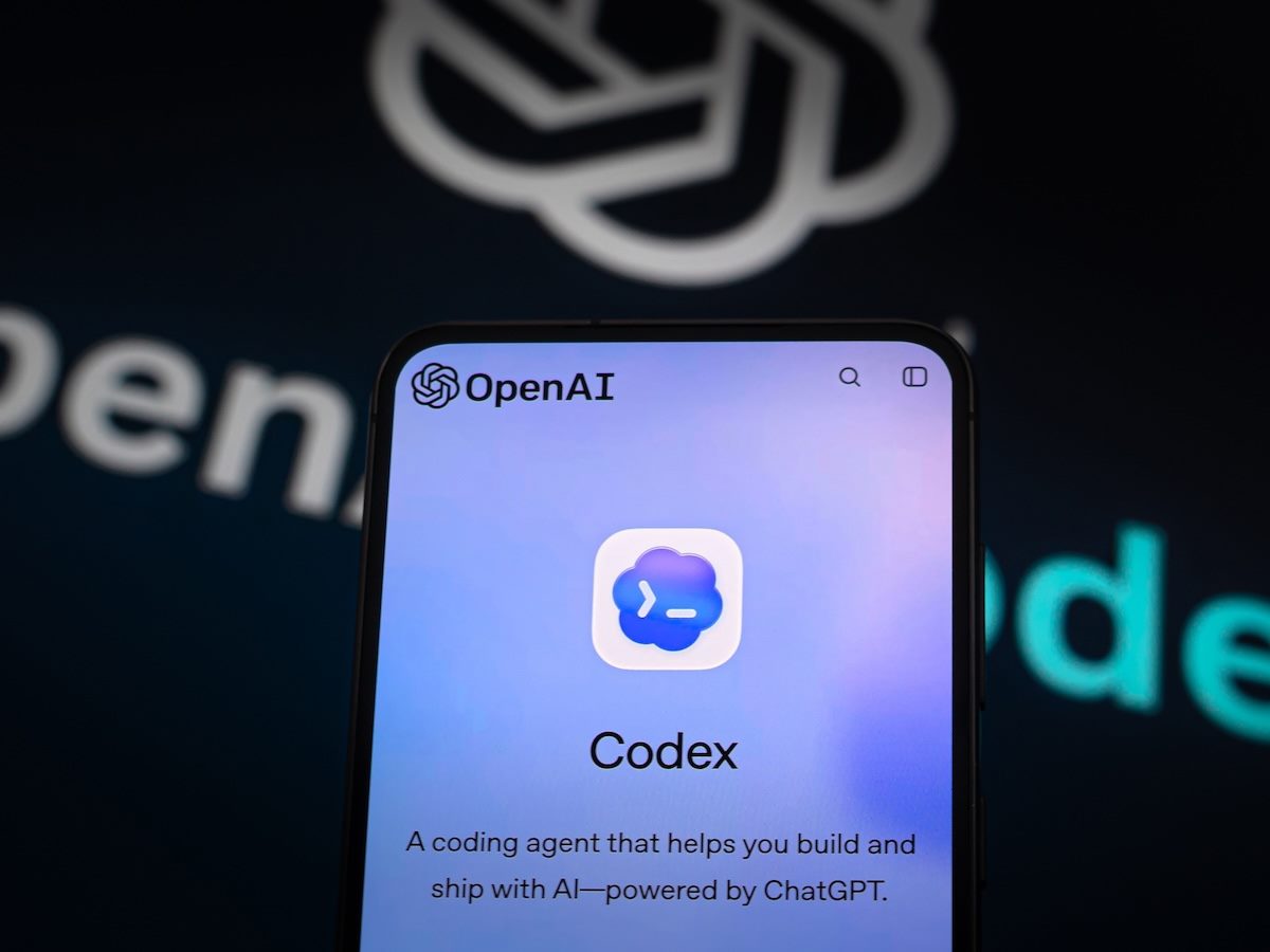 OpenAI's Codex open on smartphone