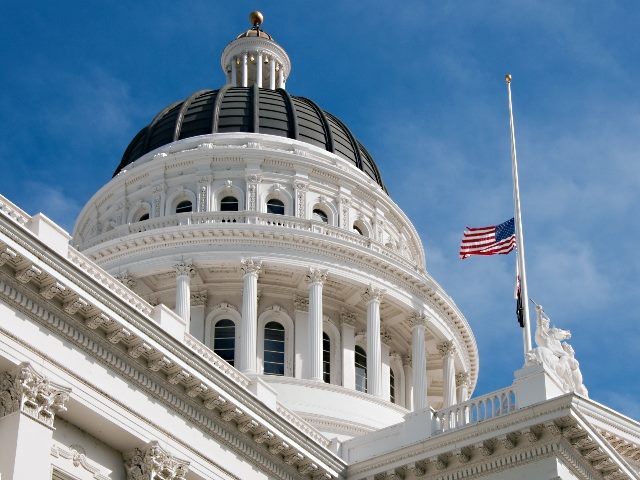  Dome of California Capitol building.