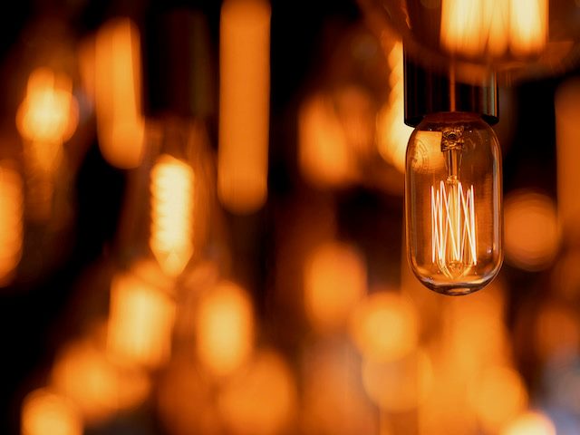 lightbulbs everywhere