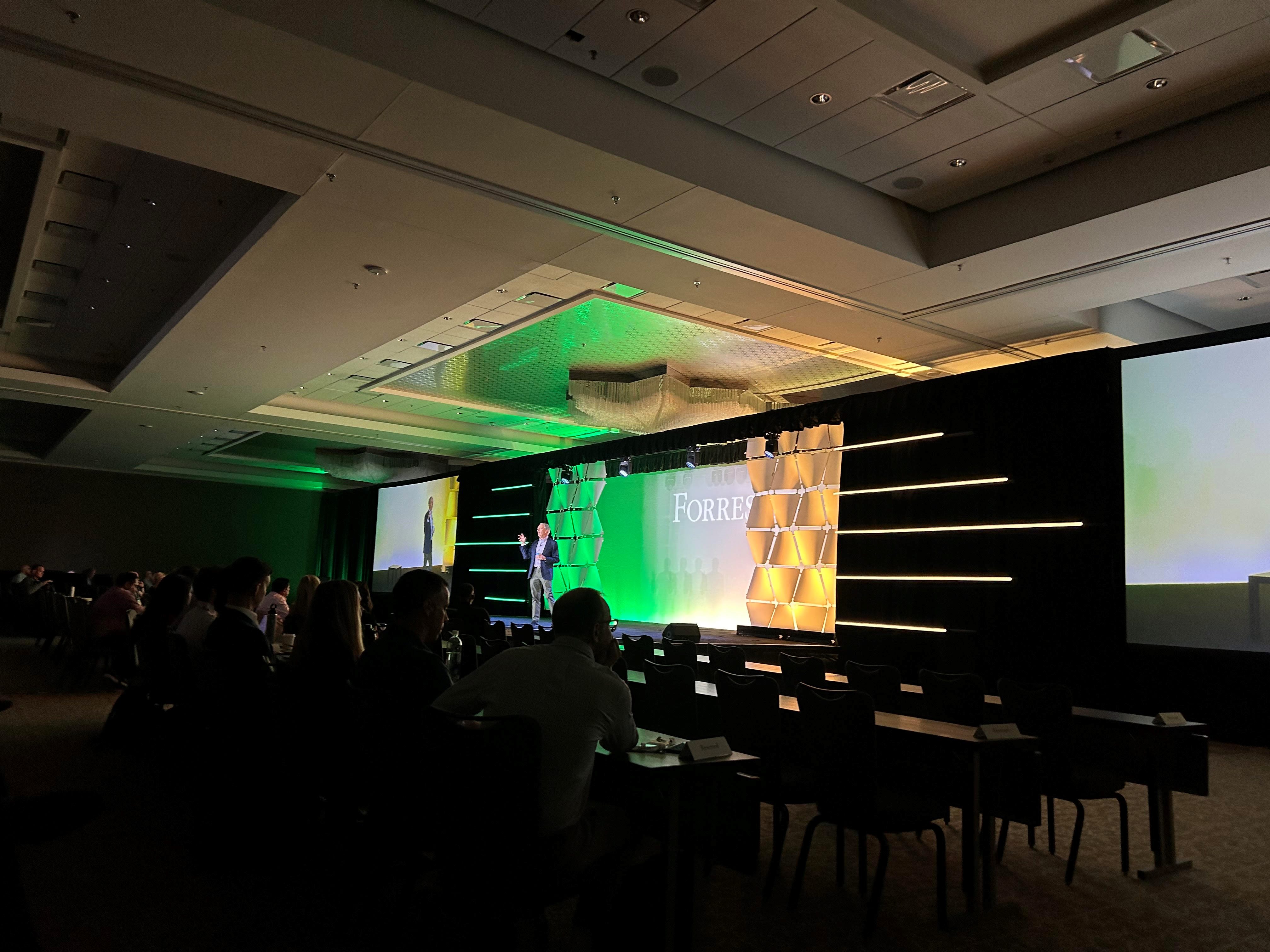 Forrester Technology and Innovation Summit session presentation