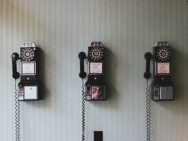 rotary pay phones