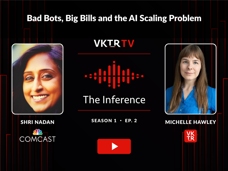 Michelle Hawley interviews Comcast's Shri Nandan on VKTR TV's The Inference