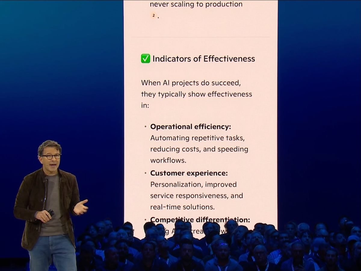 Judson Althoff, CEO of Microsoft Commercial Business, Delivers day one keynote at Ignite 2025