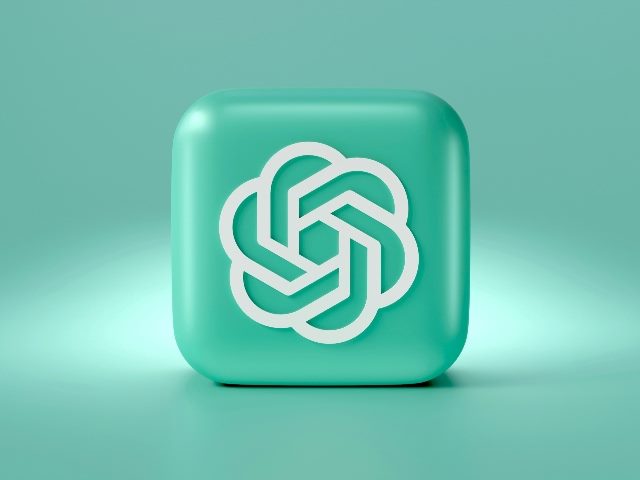 ChatGPT logo in green and white.