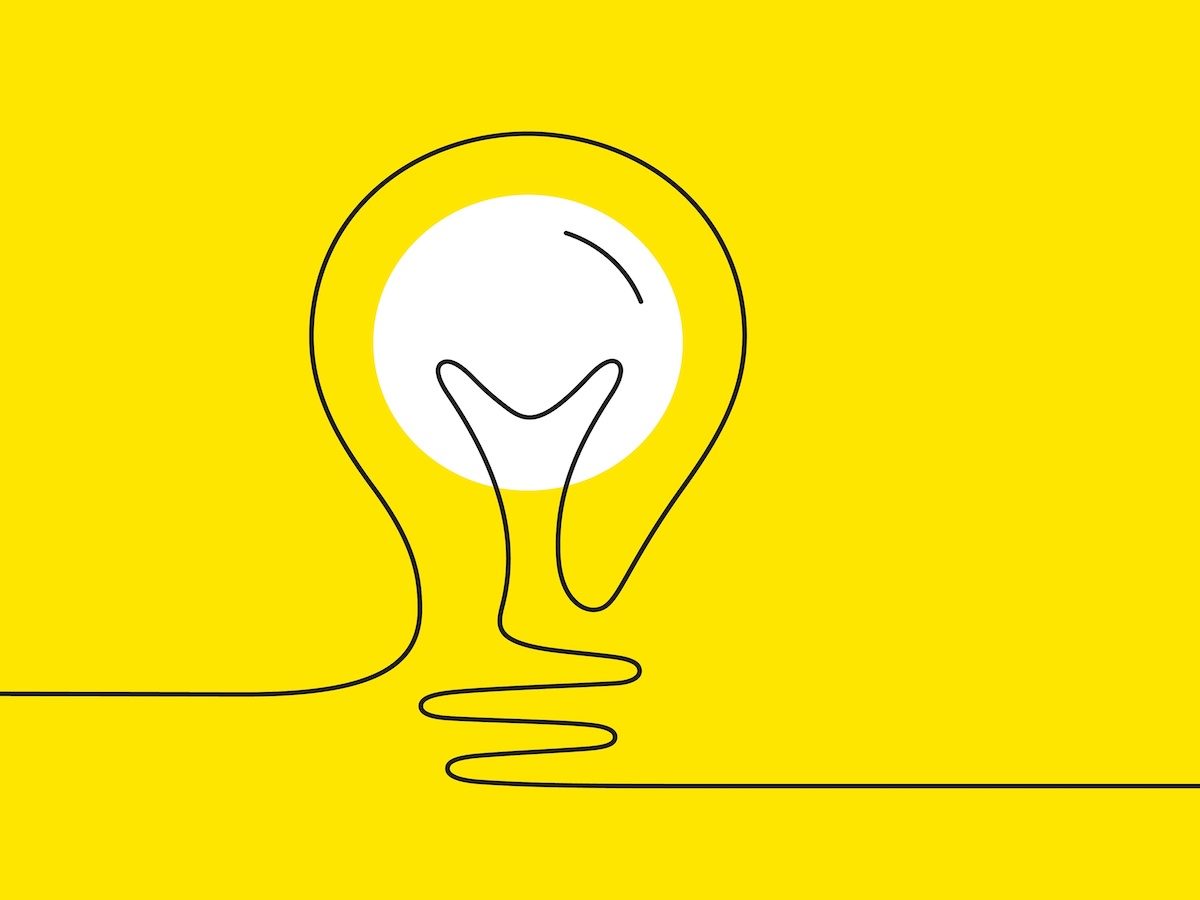 A lightbulb illustration