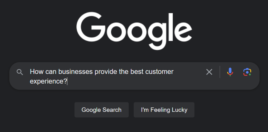 google search box