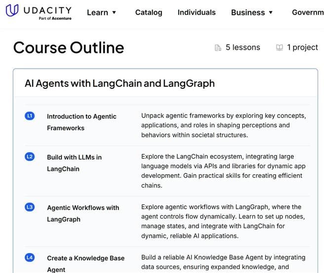 Building AI Agents with LangChain & LangGraph (Introductory Course)