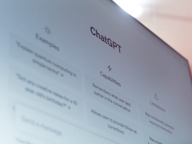 ChatGPT shown on desktop screen. OpenAI turned back on the ChatGPT Web Browser Plugin.  