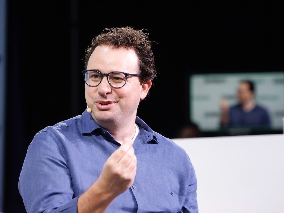 Anthropic CEO Dario Amodei at TechCrunch Disrupt 2023