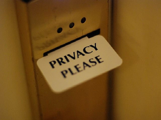 privacy please sign in hotel door