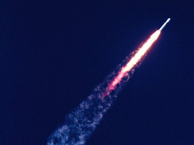 rocket ship lift off
