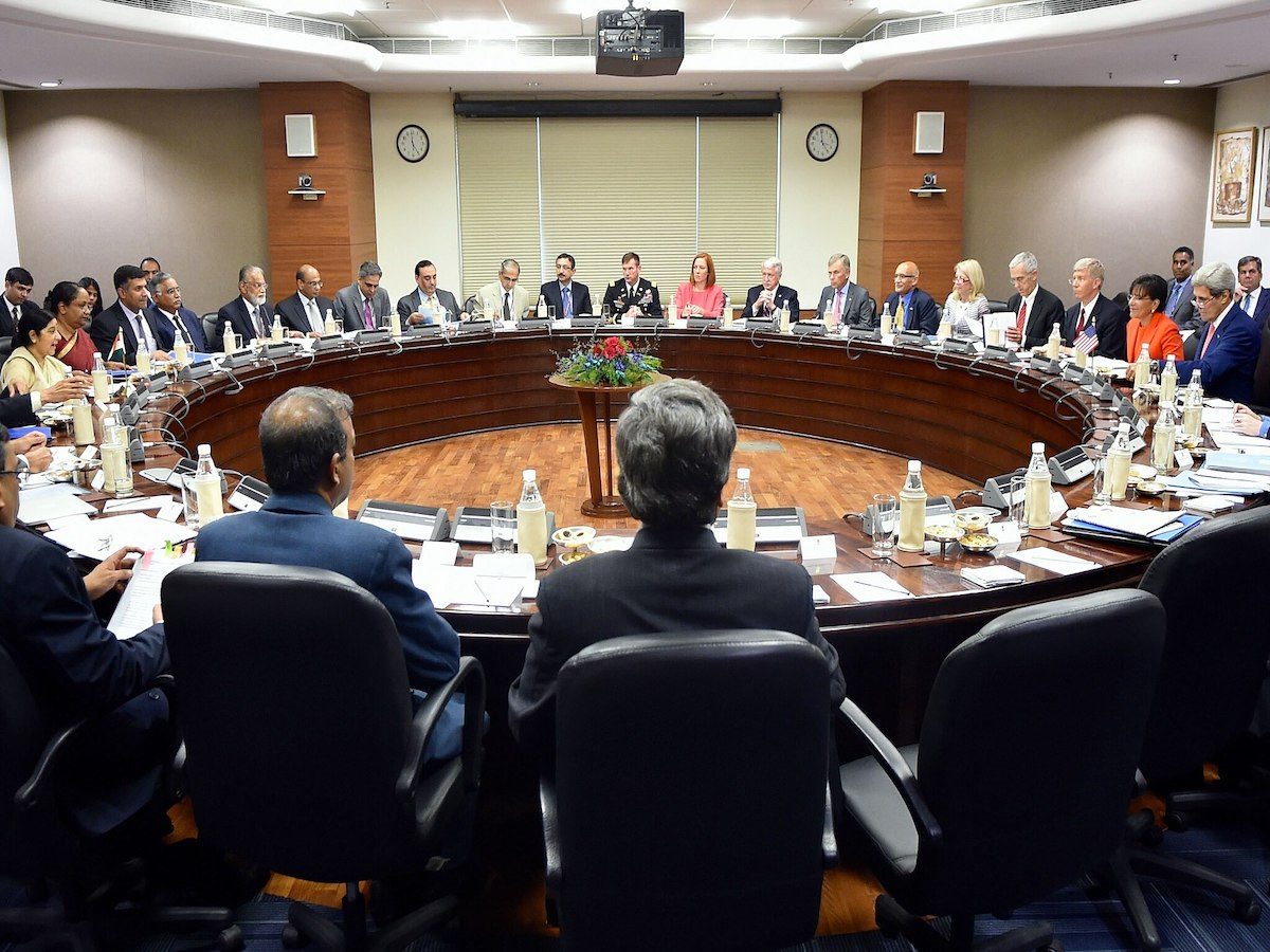 A meeting among government officials 