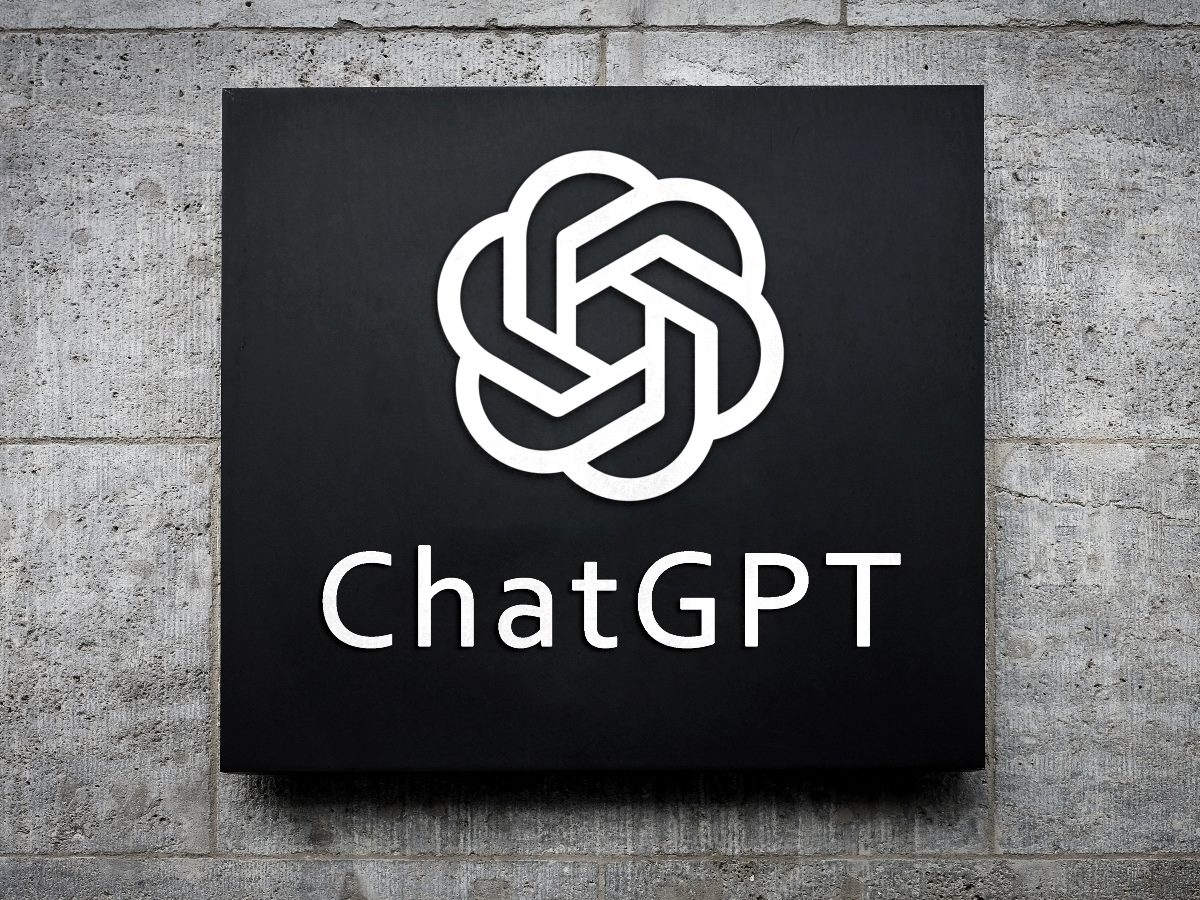 ChatGPT logo.