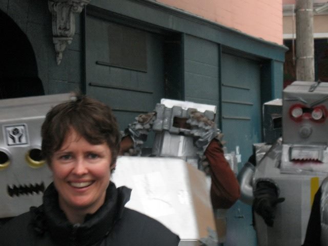 robots behind you!