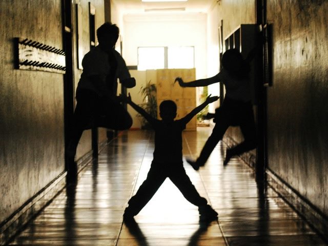 corridor superheroes