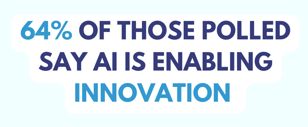 AI enables innovation