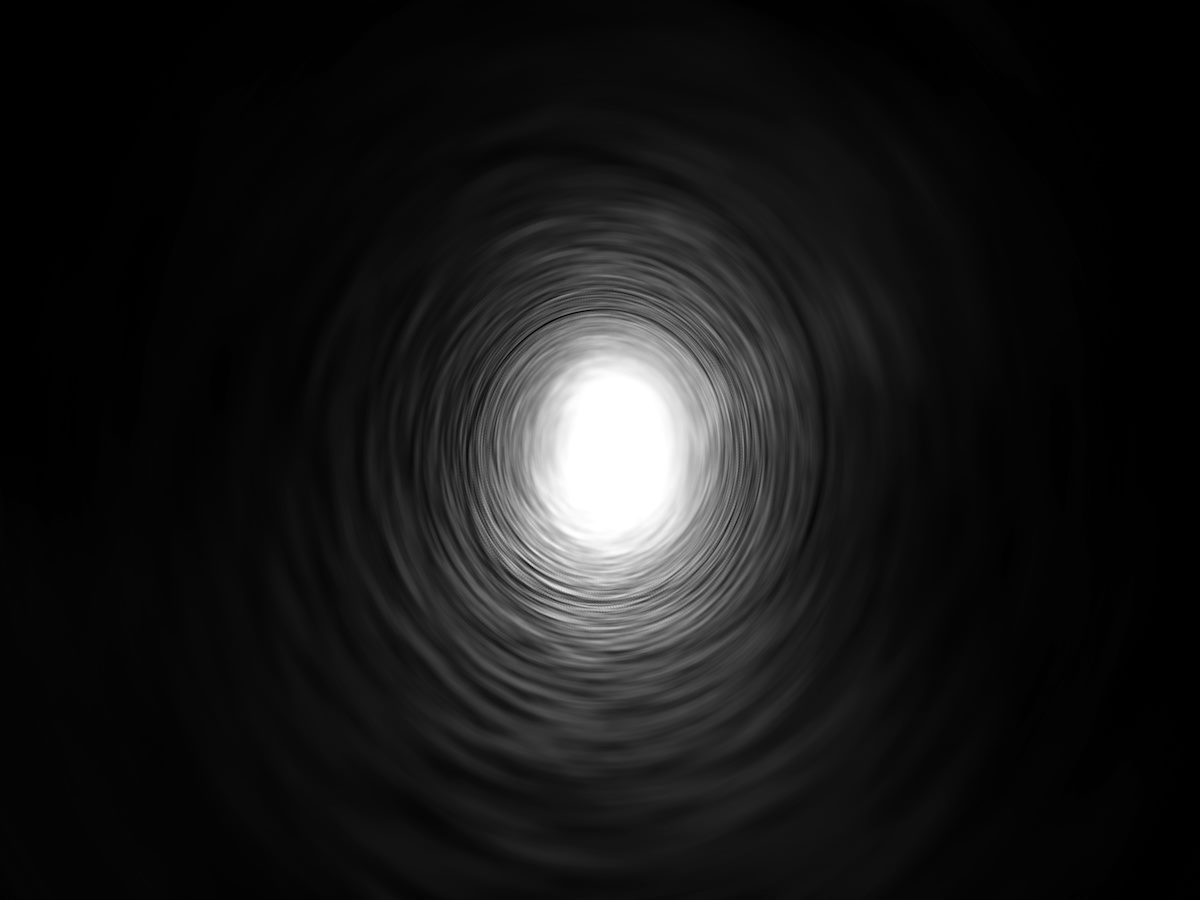 Light at the end of a tunnel