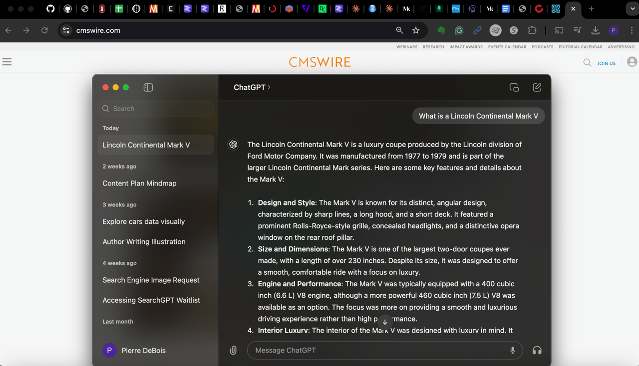 ChatGPT Desktop App
