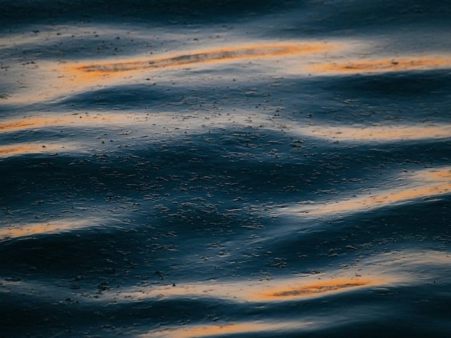 oil spill on water