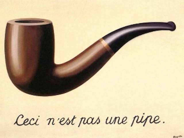 Magritte's the Treachery of Images