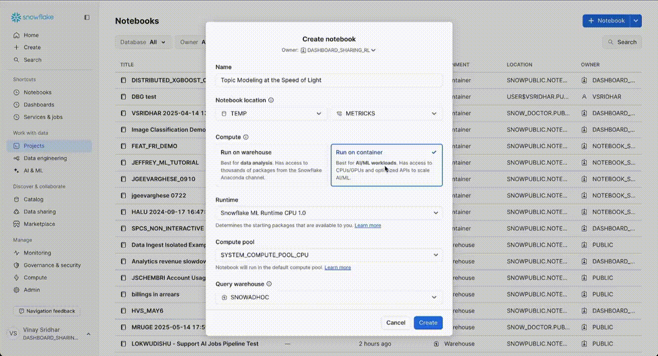 Snowflake new integration announcement