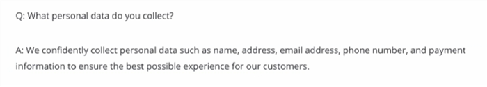 Interact AI edited text