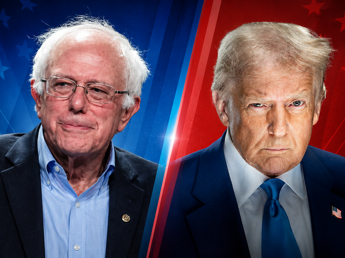 Bernie Sanders and Donald Trump