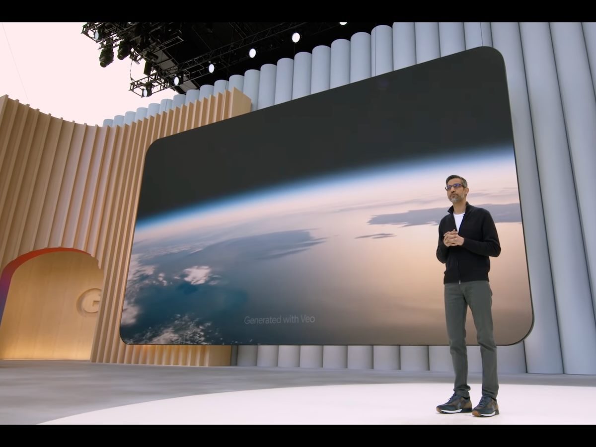 Google CEO Sundar Pichai's keynote kicked off Google I/O 2025