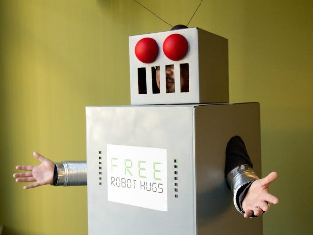 free robot hugs