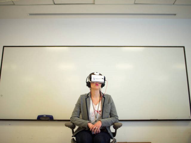virtual reality demonstration