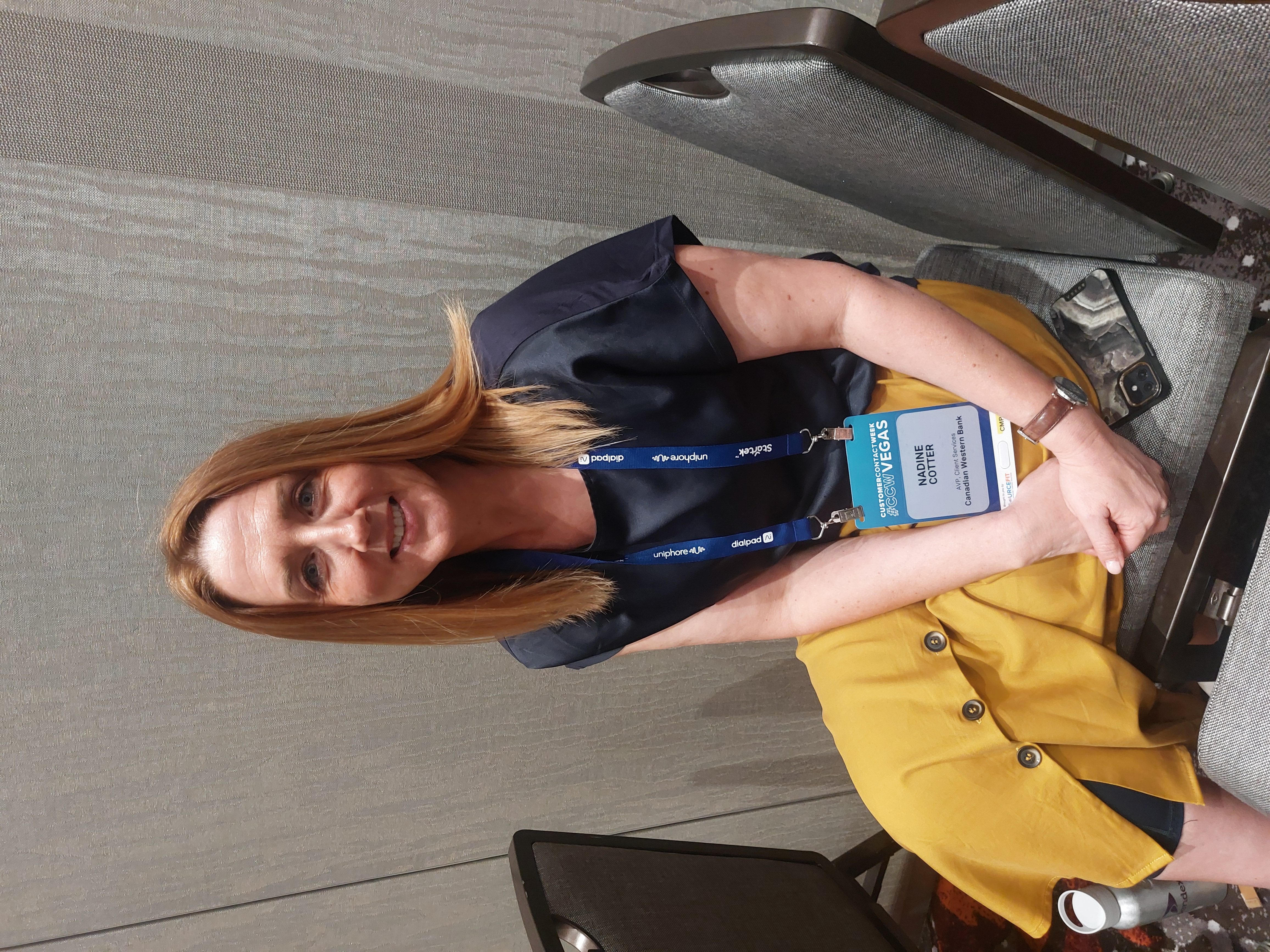 Nadine Cotter, AVP, client services at Canadian Western Bank