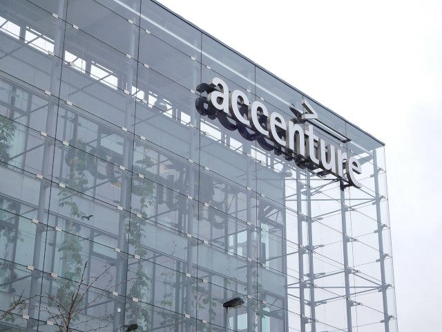 Accenture Chodov, Czech Republic office exterior 2019.
