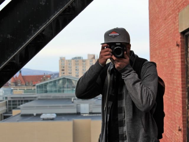 in my line of vision