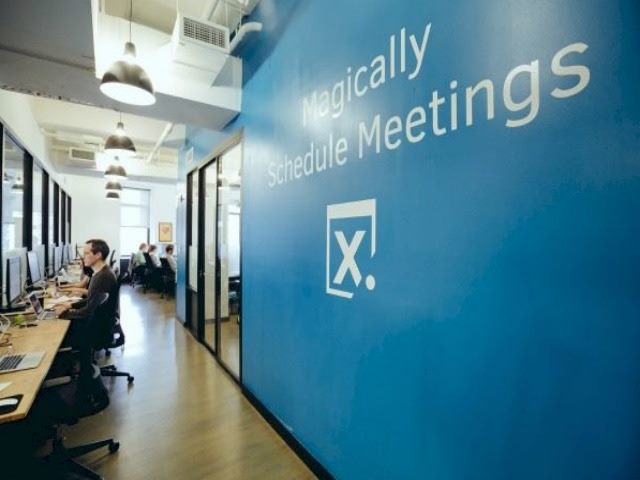 inside x.ai office in New York City