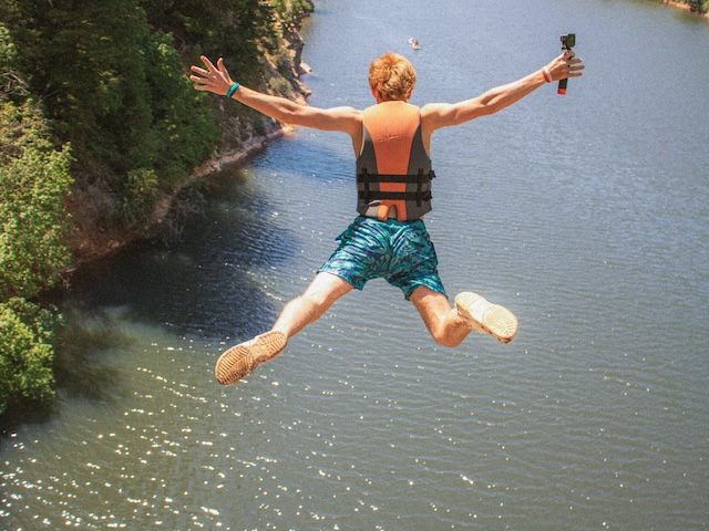 cliff diving - a leap of faith