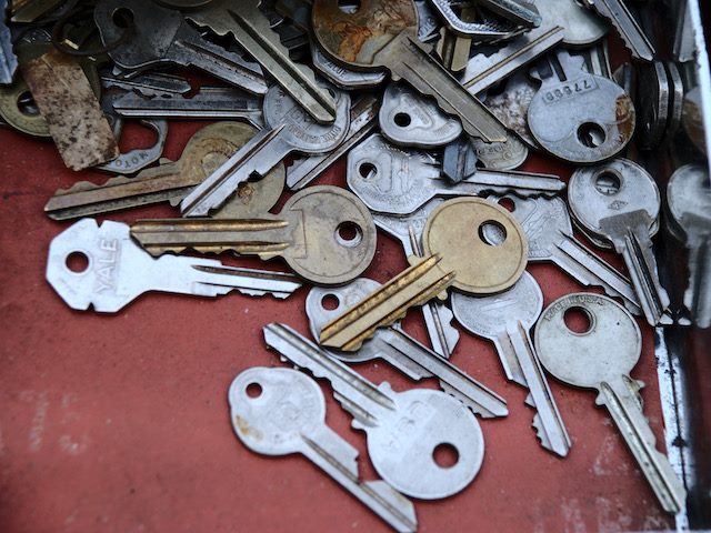 pile of keys