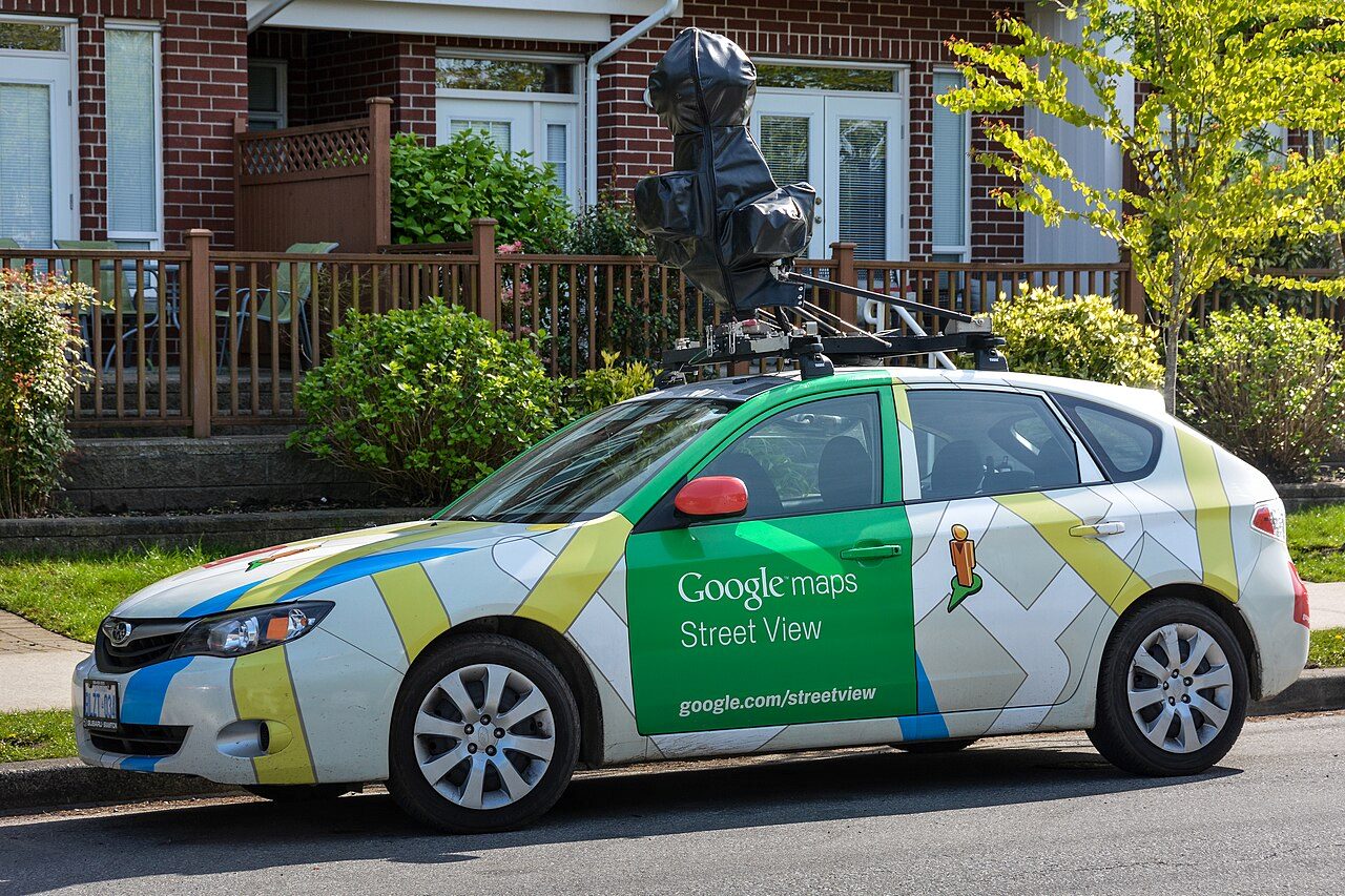 The Google Maps car