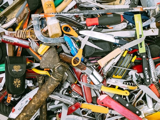 Pile of different tools
