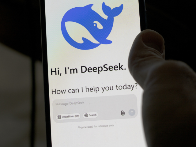 The DeepSeek app 