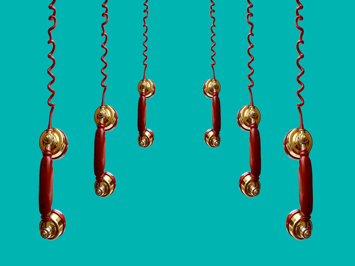 Hanging phones